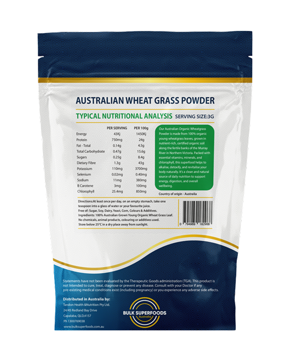 Australian Wheat Grass Powder 1 Kg