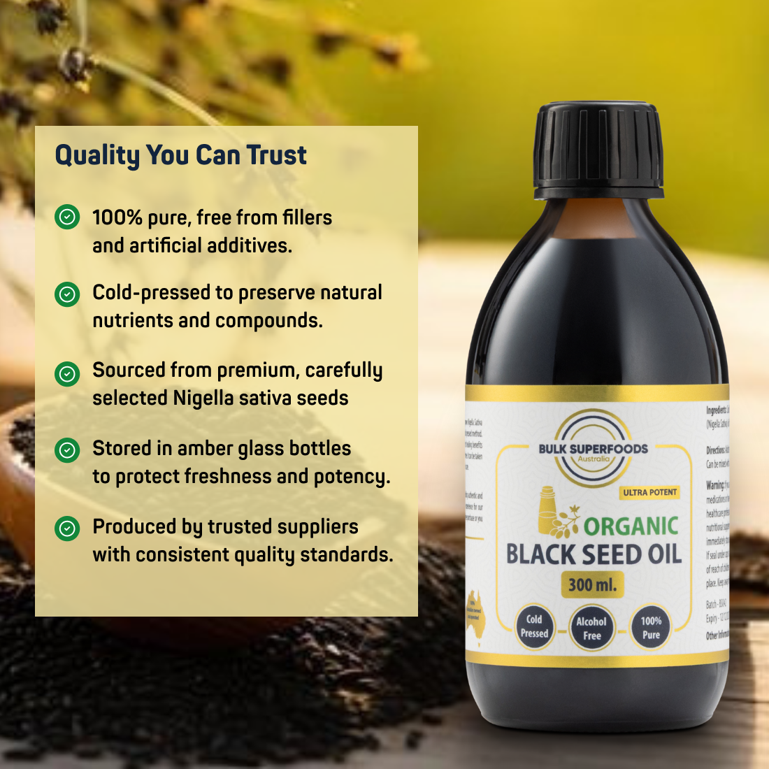 Ultra Potent Black seed Oil 300ml