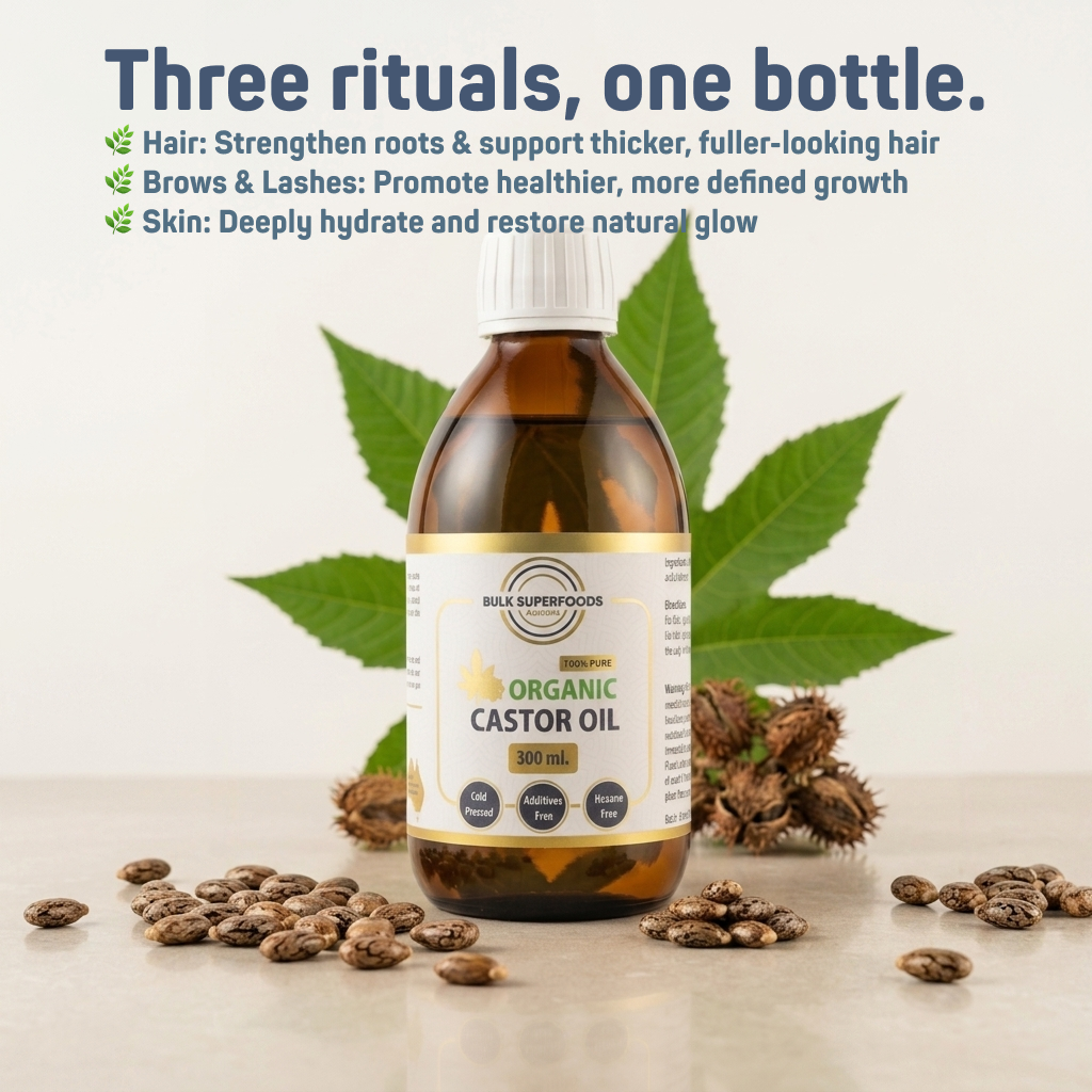 Organic Castor Oil 300ml