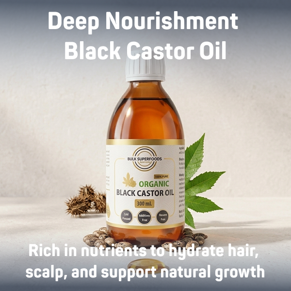 Organic Black Castor Oil 300ml