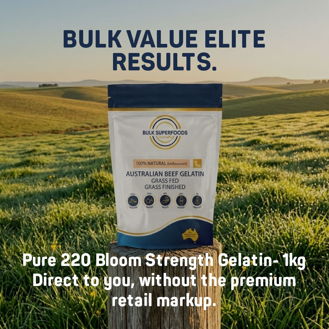 Pure Australian Beef Gelatin 1Kg
