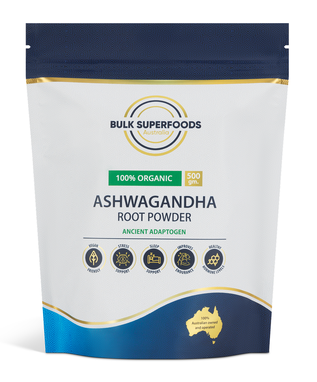 Organic Ashwagandha Root Powder 500G