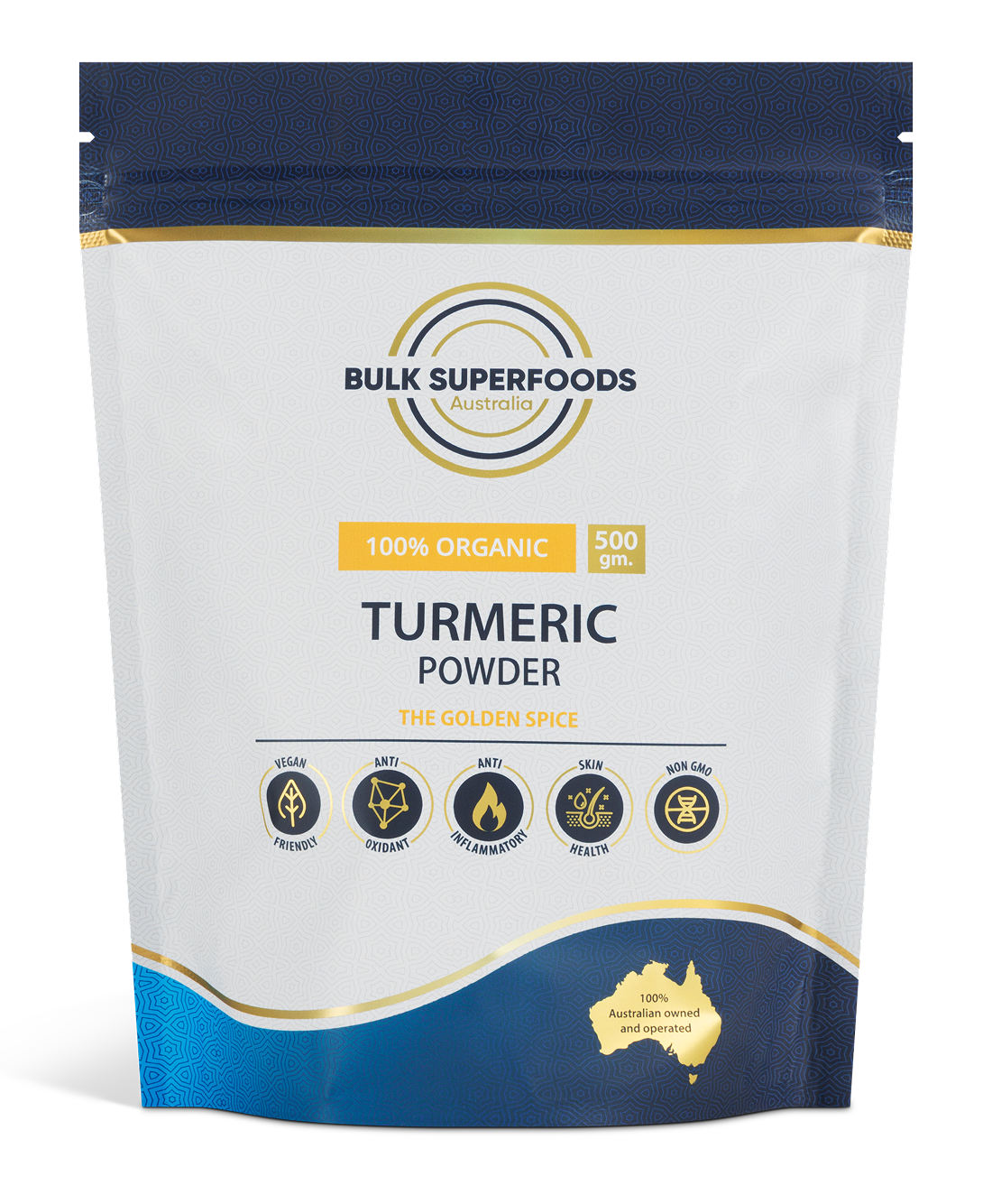 Organic Turmeric Powder 500g (6% Curcumin)