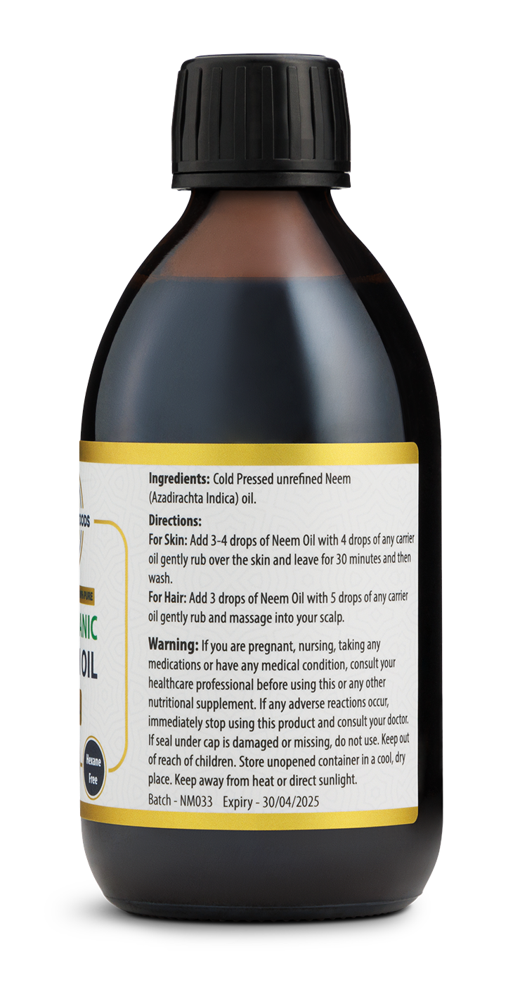 Organic Neem Oil 300ml